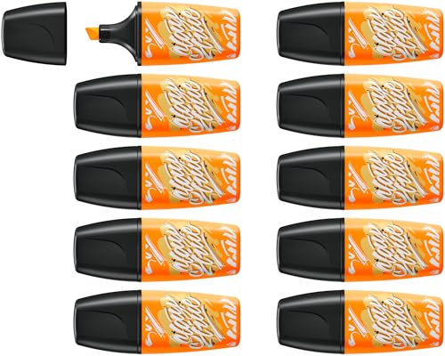 STABILO - Textmarker - BOSS MINI by Snooze One - 10er Pack - orange von STABILO