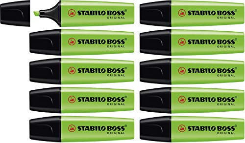 STABILO - Textmarker - BOSS ORIGINAL - 10er Pack - grün von STABILO