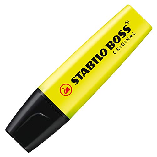 Textmarker - STABILO BOSS ORIGINAL - Einzelstift - gelb von STABILO