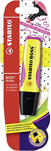STABILO - Textmarker - BOSS SPLASH - Einzelstift - gelb von STABILO