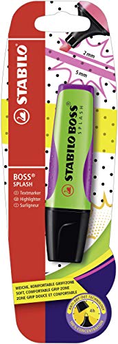 Textmarker - STABILO BOSS SPLASH - Einzelstift - grün von STABILO