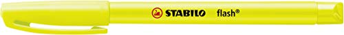 Textmarker - STABILO flash - Einzelstift - gelb von STABILO