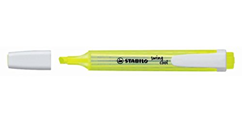 Textmarker - STABILO swing cool - Einzelstift - gelb von STABILO