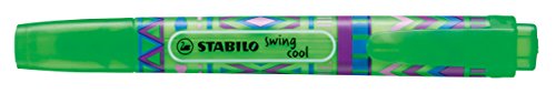 Textmarker - STABILO swing cool Festival Spirit - 10er Pack - grün Textmarker - STABILO swing cool Festival Spirit - 10er Pack - grün von STABILO