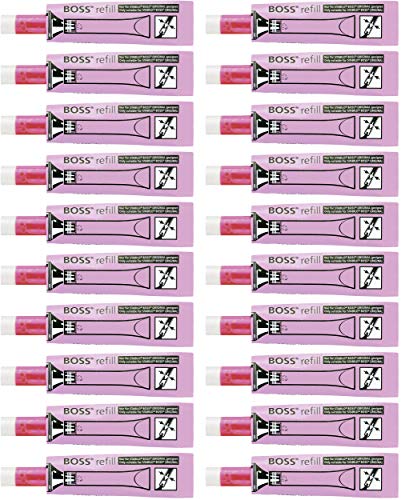 Tinte zum Nachfüllen - STABILO BOSS ORIGINAL Refill - 20er Pack - pink von STABILO