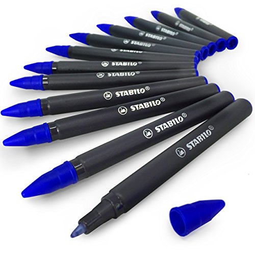 Tintenpatronen zum Nachfüllen - STABILO EASYoriginal Refill - fine - 4x 3er Pack - blau (löschbar) von STABILO