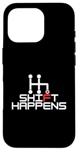 Shift Happens, Manuelle Autos, Rennen, Fahrer, Witzelspiel Hülle für iPhone 16 Pro Shift Happens, Manuelle Autos, Rennen, Fahrer, Witzelspiel Hülle für iPhone 16 Pro von STACKZzHOUSE