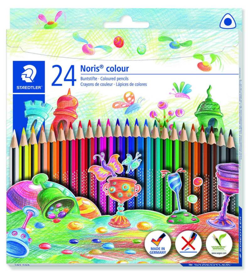 STAEDTLER Buntstifte Noris® colour Mehrfarbig von STAEDTLER