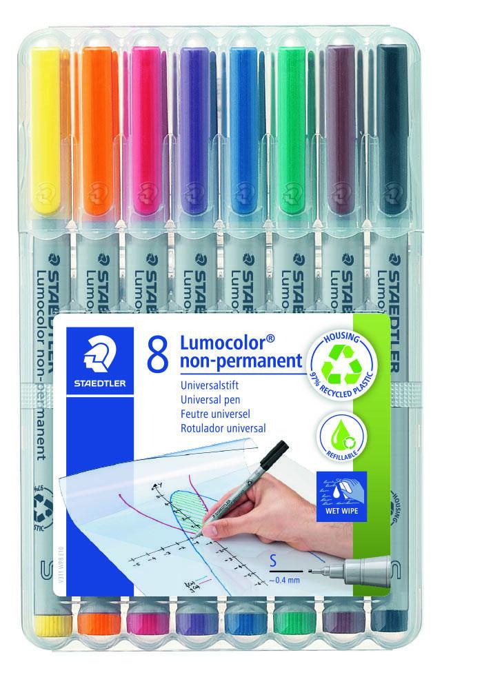 STAEDTLER Lumocolor Folienstifte-Set 0.4 mm Mehrfarbig STAEDTLER Lumocolor Folienstifte-Set 0.4 mm Mehrfarbig von STAEDTLER