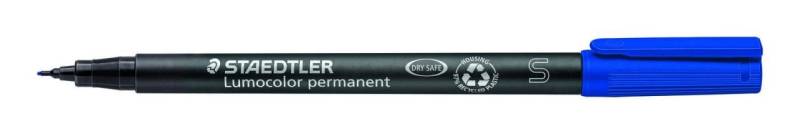 STAEDTLER Lumocolor Folienstifte 0.4 mm Blau von STAEDTLER