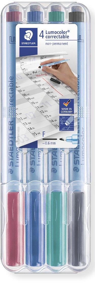 STAEDTLER Lumocolor F Folienstifte 0.6 Mehrfarbig von STAEDTLER