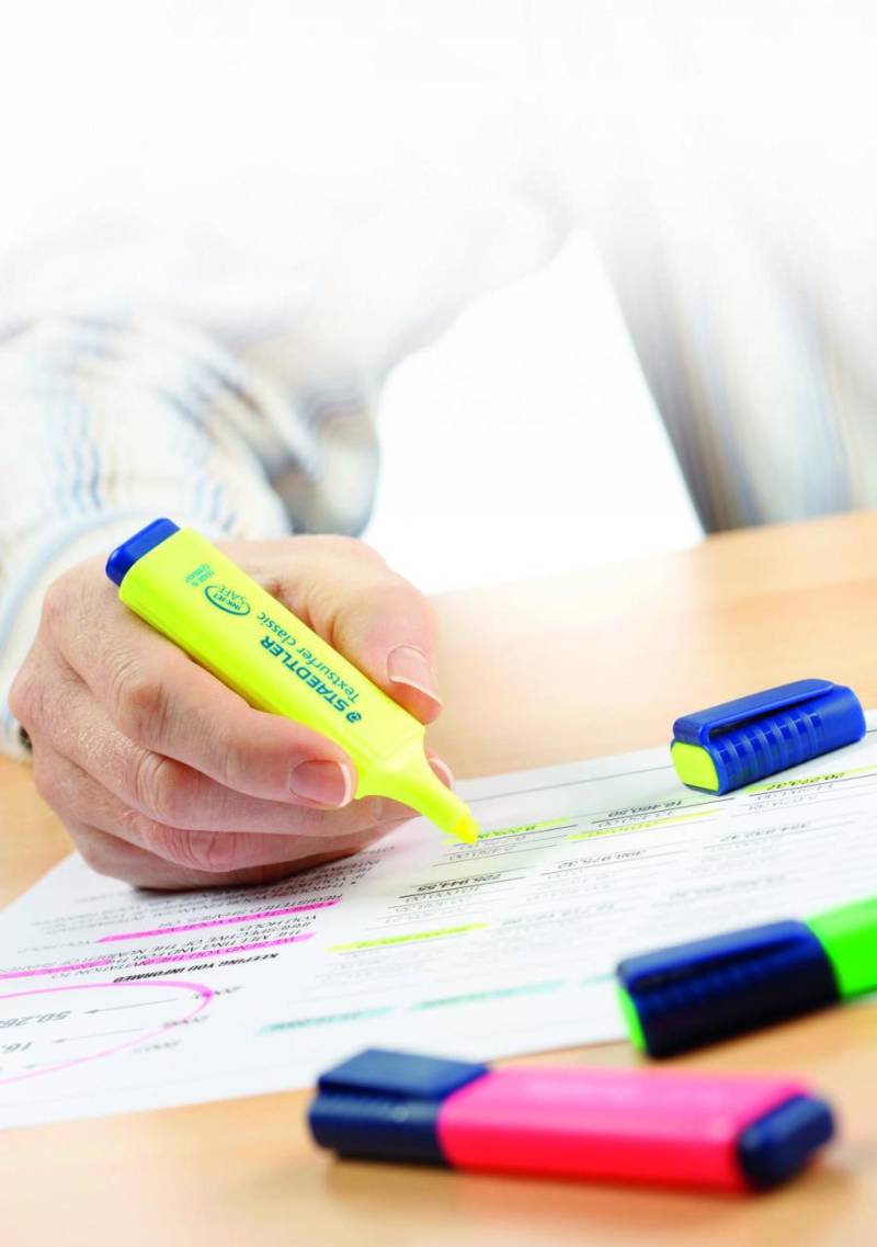 STAEDTLER Classic Textmarker Gelb von STAEDTLER