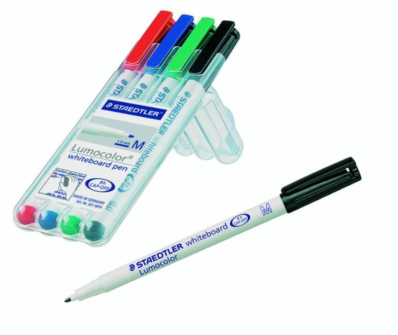 STAEDTLER Lumocolor Whiteboard-Marker 1.0 mm Schwarz von STAEDTLER