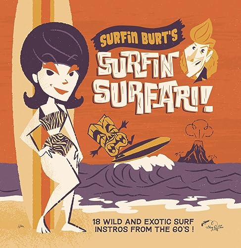 Surfin Burt'S Surfin Surfari! (Limited Orange Viny [Vinyl LP] von STAG O LEE