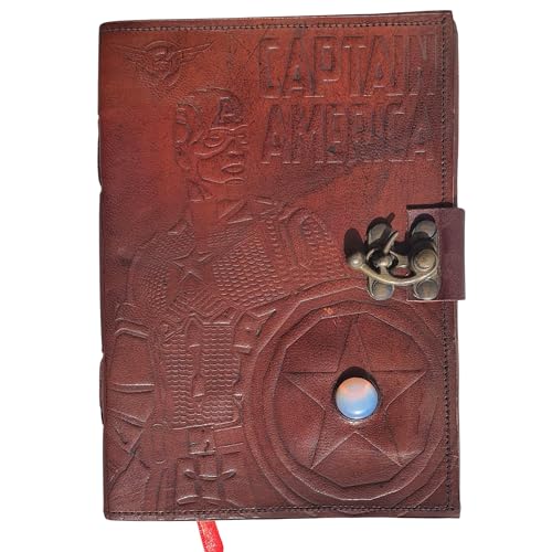 Staglife Urban Leather American Soldier Handgefertigte Tagebücher für Künstler, Zeichnen, Skizzenbuch, Scrapbook, Schreibheft von STAGLIFE