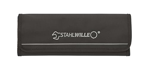 STAHLWILLE Rolltasche leer für Schraubenschlüssel | Werkzeugtasche mit 12 Fächern | Roll-Up Case Textiltasche von STAHLWILLE