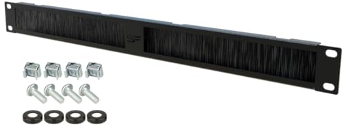Stalflex Kabeldurchführung mit Bürstenleiste 1U 19 Zoll - Serverschrank Montieren Hergestellt aus Hochbelastbarem Metall - Für Netzwerkschrank und Kabelmanagement Stalflex Kabeldurchführung mit Bürstenleiste 1U 19 Zoll - Serverschrank Montieren Hergestellt aus Hochbelastbarem Metall - Für Netzwerkschrank und Kabelmanagement von STALFLEX