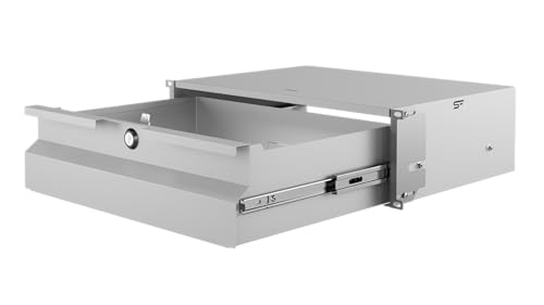 Stalflex Server Netzwerkschrank 19 Zoll Schublade 3U 320mm - Hochbelastbarer Stahl - Computer- & Server-Racks - Serverschrank, kompatibel mit Rack Schränken und Rack Schienen von STALFLEX