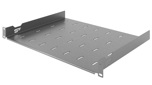 Stalflex Server Fachboden 19 Zoll 1U 350mm - Serverschrank Hergestellt aus Hochbelastbarer Stahl - Universelles Belüftetes Rackmontage Kragarmtablett - 19 Zoll Fachboden Stalflex Server Fachboden 19 Zoll 1U 350mm - Serverschrank Hergestellt aus Hochbelastbarer Stahl - Universelles Belüftetes Rackmontage Kragarmtablett - 19 Zoll Fachboden von STALFLEX