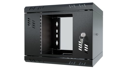 Stalflex Server Netzwerkschrank 10 Zoll 4U 300mm Standard - Hochbelastbarer Stahl - Computer- & Server-Racks - Serverschrank, kompatibel mit 19 Zoll Fachboden und Rack Schienen - Glastür Stalflex Server Netzwerkschrank 10 Zoll 4U 300mm Standard - Hochbelastbarer Stahl - Computer- & Server-Racks - Serverschrank, kompatibel mit 19 Zoll Fachboden und Rack Schienen - Glastür von STALFLEX