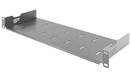 Stalflex Server Fachboden 19 Zoll 1U 170mm - Serverschrank Hergestellt aus Hochbelastbarer Stahl - Universelles Belüftetes Rackmontage Kragarmtablett - 19 Zoll Fachboden Stalflex Server Fachboden 19 Zoll 1U 170mm - Serverschrank Hergestellt aus Hochbelastbarer Stahl - Universelles Belüftetes Rackmontage Kragarmtablett - 19 Zoll Fachboden von STALFLEX