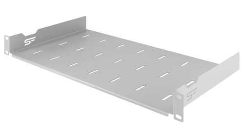 Stalflex Server Netzwerkschrank 19 Zoll 1U 250mm - Serverschrank Hergestellt aus Hochbelastbarer Stahl - Universelles Belüftetes Rackmontage Kragarmtablett - 19 Zoll Fachboden Stalflex Server Netzwerkschrank 19 Zoll 1U 250mm - Serverschrank Hergestellt aus Hochbelastbarer Stahl - Universelles Belüftetes Rackmontage Kragarmtablett - 19 Zoll Fachboden von STALFLEX
