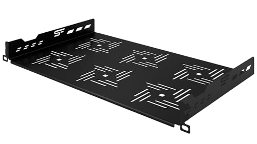 Stalflex Server Fachboden 19 Zoll 1U 270mm - Serverschrank Hergestellt aus Hochbelastbarer Stahl - Professionell Belüftetes Rackmontage Kragarmtablett - 19 Zoll Fachboden Stalflex Server Fachboden 19 Zoll 1U 270mm - Serverschrank Hergestellt aus Hochbelastbarer Stahl - Professionell Belüftetes Rackmontage Kragarmtablett - 19 Zoll Fachboden von STALFLEX