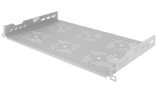 Stalflex Server Fachboden 19 Zoll 1U 270mm - Serverschrank Hergestellt aus Hochbelastbarer Stahl - Professionell Belüftetes Rackmontage Kragarmtablett - 19 Zoll Fachboden Stalflex Server Fachboden 19 Zoll 1U 270mm - Serverschrank Hergestellt aus Hochbelastbarer Stahl - Professionell Belüftetes Rackmontage Kragarmtablett - 19 Zoll Fachboden von STALFLEX