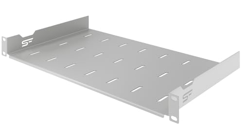 Stalflex Server Fachboden 19 Zoll 1U 270mm - Serverschrank Hergestellt aus Hochbelastbarer Stahl - Universelles Belüftetes Rackmontage Kragarmtablett - 19 Zoll Fachboden Stalflex Server Fachboden 19 Zoll 1U 270mm - Serverschrank Hergestellt aus Hochbelastbarer Stahl - Universelles Belüftetes Rackmontage Kragarmtablett - 19 Zoll Fachboden von STALFLEX