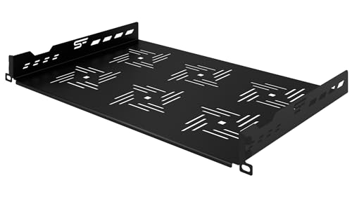 Stalflex Server Fachboden 19 Zoll 1U 300mm - Serverschrank Hergestellt aus Hochbelastbarer Stahl - Professionell Belüftetes Rackmontage Kragarmtablett - 19 Zoll Fachboden Stalflex Server Fachboden 19 Zoll 1U 300mm - Serverschrank Hergestellt aus Hochbelastbarer Stahl - Professionell Belüftetes Rackmontage Kragarmtablett - 19 Zoll Fachboden von STALFLEX