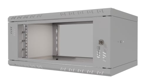 Stalflex Server Netzwerkschrank 19 Zoll 4U 350mm Standard - Hochbelastbarer Stahl - Computer- & Server-Racks - Serverschrank, kompatibel mit 19 Zoll Fachboden und Rack Schienen - Glastür Stalflex Server Netzwerkschrank 19 Zoll 4U 350mm Standard - Hochbelastbarer Stahl - Computer- & Server-Racks - Serverschrank, kompatibel mit 19 Zoll Fachboden und Rack Schienen - Glastür von STALFLEX
