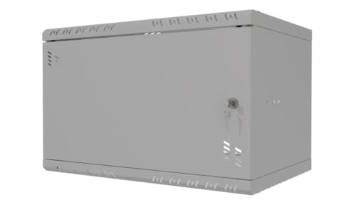 Stalflex Server Netzwerkschrank 19 Zoll 6U 350mm Standard - Hochbelastbarer Stahl - Computer- & Server-Racks - Serverschrank, kompatibel mit 19 Zoll Fachboden und Rack Schienen - Metalltür Stalflex Server Netzwerkschrank 19 Zoll 6U 350mm Standard - Hochbelastbarer Stahl - Computer- & Server-Racks - Serverschrank, kompatibel mit 19 Zoll Fachboden und Rack Schienen - Metalltür von STALFLEX
