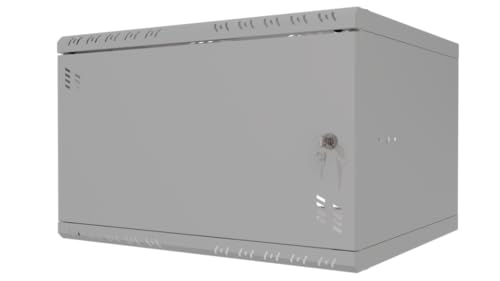 Stalflex Server Netzwerkschrank 19 Zoll 6U 450mm Standard - Hochbelastbarer Stahl - Computer- & Server-Racks - Serverschrank, kompatibel mit 19 Zoll Fachboden und Rack Schienen - Metalltür Stalflex Server Netzwerkschrank 19 Zoll 6U 450mm Standard - Hochbelastbarer Stahl - Computer- & Server-Racks - Serverschrank, kompatibel mit 19 Zoll Fachboden und Rack Schienen - Metalltür von STALFLEX