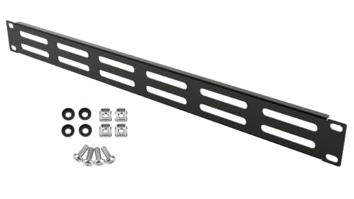 Stalflex Server Rack Patchpanel Lüftungspaneel 19 Zoll 1U - Hergestellt aus Stahl - Serverschrank Zubehör - Belüftung Patch Panel mit aufgesetztem kabelführung Stalflex Server Rack Patchpanel Lüftungspaneel 19 Zoll 1U - Hergestellt aus Stahl - Serverschrank Zubehör - Belüftung Patch Panel mit aufgesetztem kabelführung von STALFLEX