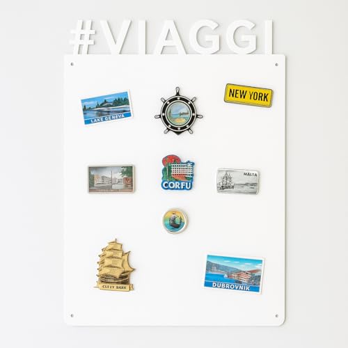 STALFORM Magnettafel Weiss VIAGGI 75x49 cm aus Edelstahl Magnetwand Pinnwand Magnetisch Groß Magnetboard Küche, Büro, Kinderzimmer STALFORM Magnettafel Weiss VIAGGI 75x49 cm aus Edelstahl Magnetwand Pinnwand Magnetisch Groß Magnetboard Küche, Büro, Kinderzimmer von STALFORM