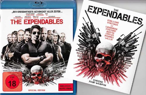 The Expendables (Special Edition) inclusive Aufkleber [Blu-ray] von STALLONE,SYLVESTER/STATHAM,JASON/LI,JET/LUNDGREN,D