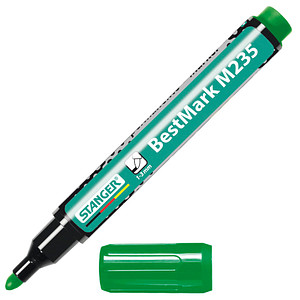 STANGER BestMark M235 Permanentmarker grün 1,0 - 3,0 mm, 1 St. von STANGER