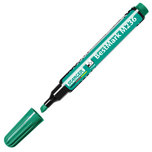 STANGER BestMark M236 Permanentmarker grün 1,0 - 4,0 mm, 1 St. von STANGER
