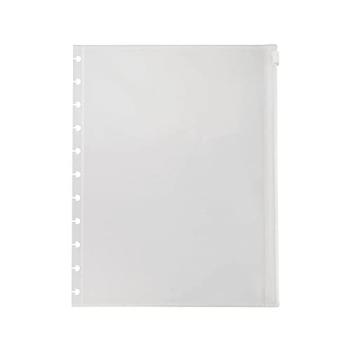 Staples? Arc System Poly Zip Pockets, Clear, Letter-sized 8 1/2 x 11, by Staples von STAPLES