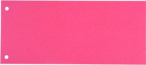 Trennstreifen RC-Karton 190g rosa 240x105mm 100 St VE=1 von STAPLES