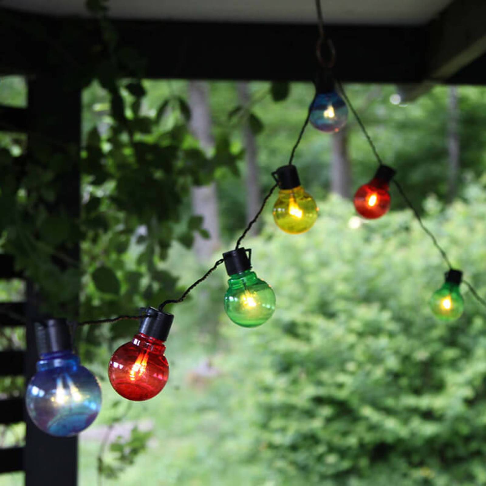 Bunte LED-Lichterkette Partaj, mit 16 Lampen Bunte LED-Lichterkette Partaj, mit 16 Lampen von STAR TRADING