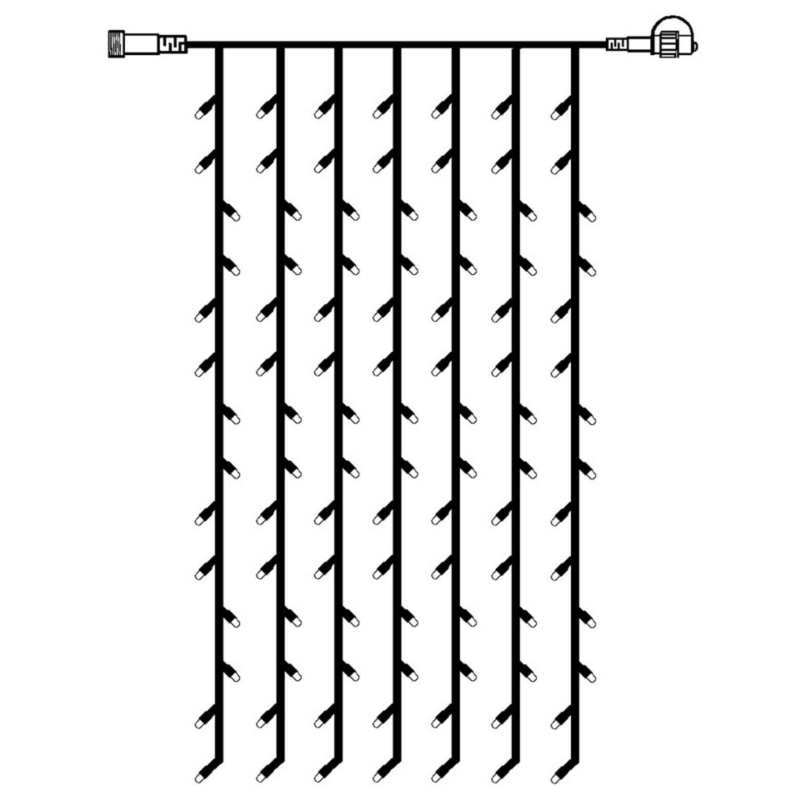 Erweiterungskette LED-Lichtervorhang System 24 von STAR TRADING