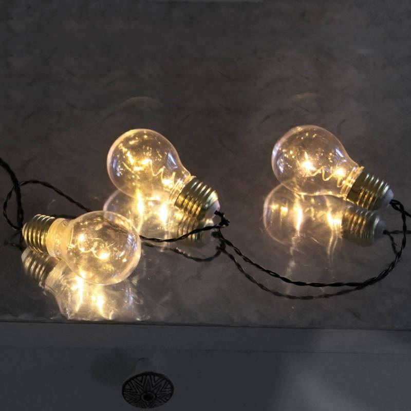 Fünfflammige LED-Lichterkette Glow Battery von STAR TRADING
