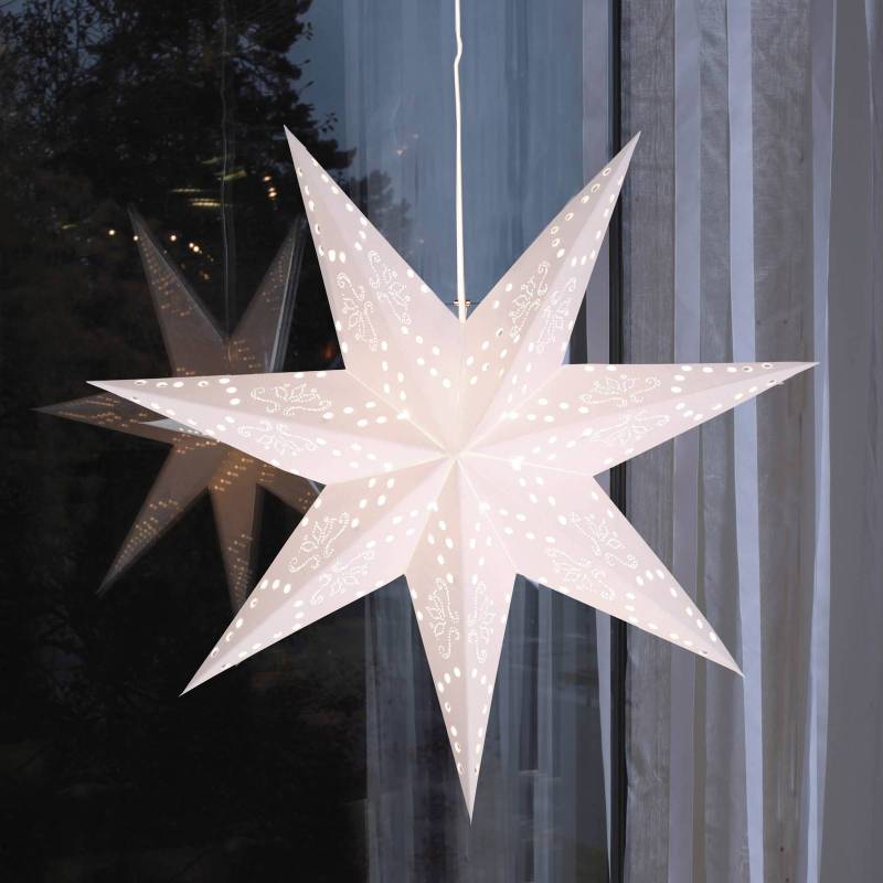 Hängender Papierstern Romantic Star von STAR TRADING