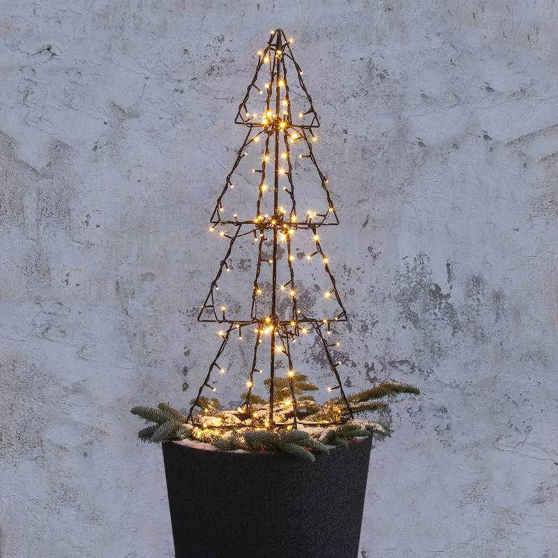 LED-Außendeko Light Tree Foldy, Höhe 90 cm von STAR TRADING