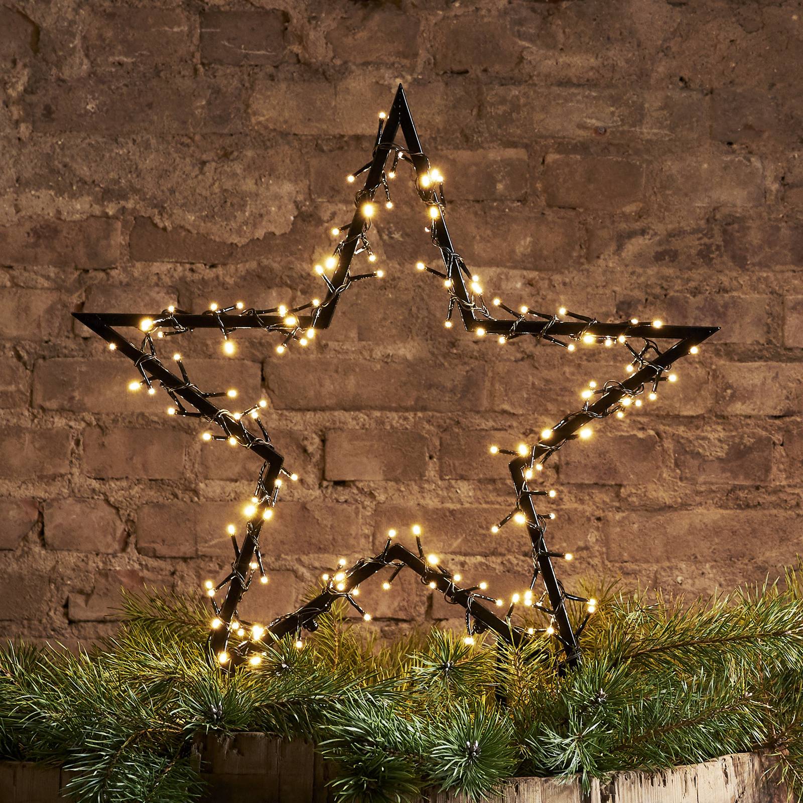 LED-Dekoleuchte Spiky mit Erdspießen, 60 cm LED-Dekoleuchte Spiky mit Erdspießen, 60 cm von STAR TRADING