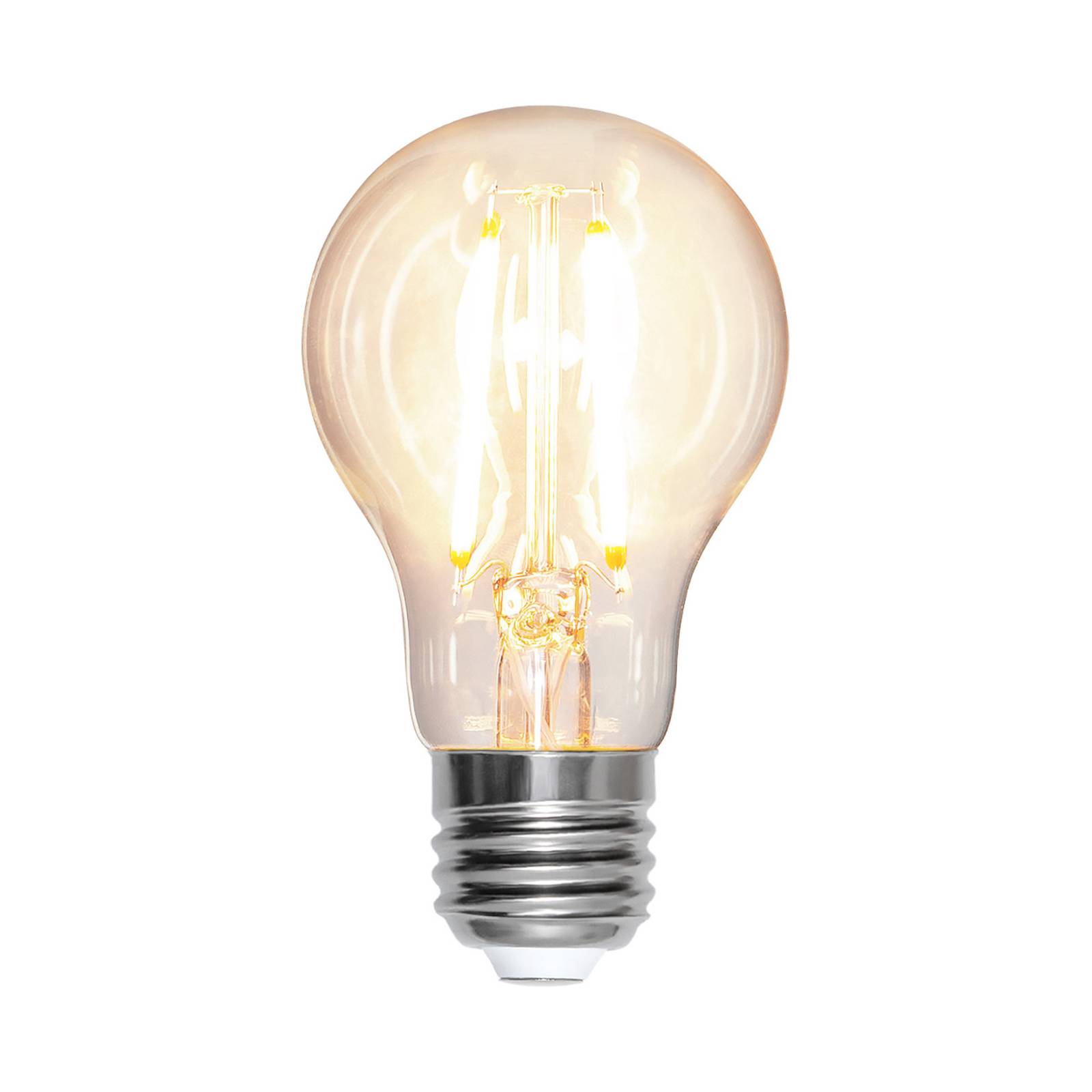 LED-Leuchtmittel, Tropfen, E27, 8 W, 2.700 K, Filament, dim. von STAR TRADING