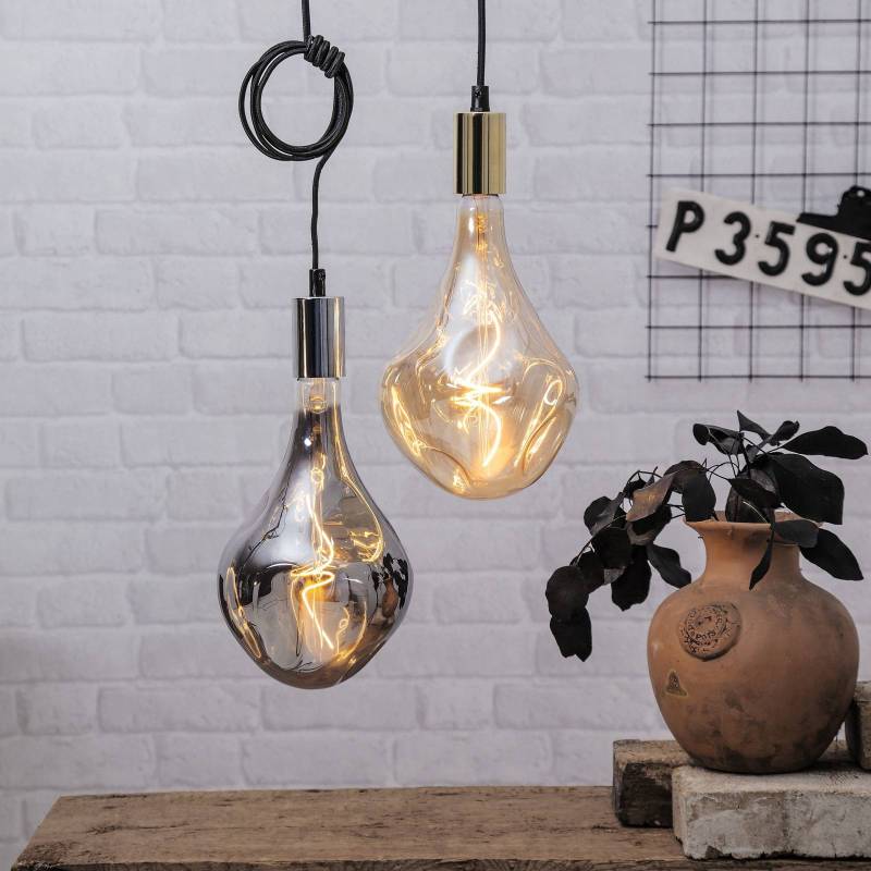 LED-Leuchtmittel Vintage A165 E27 2,5W schwarz 2100K dimmbar von STAR TRADING