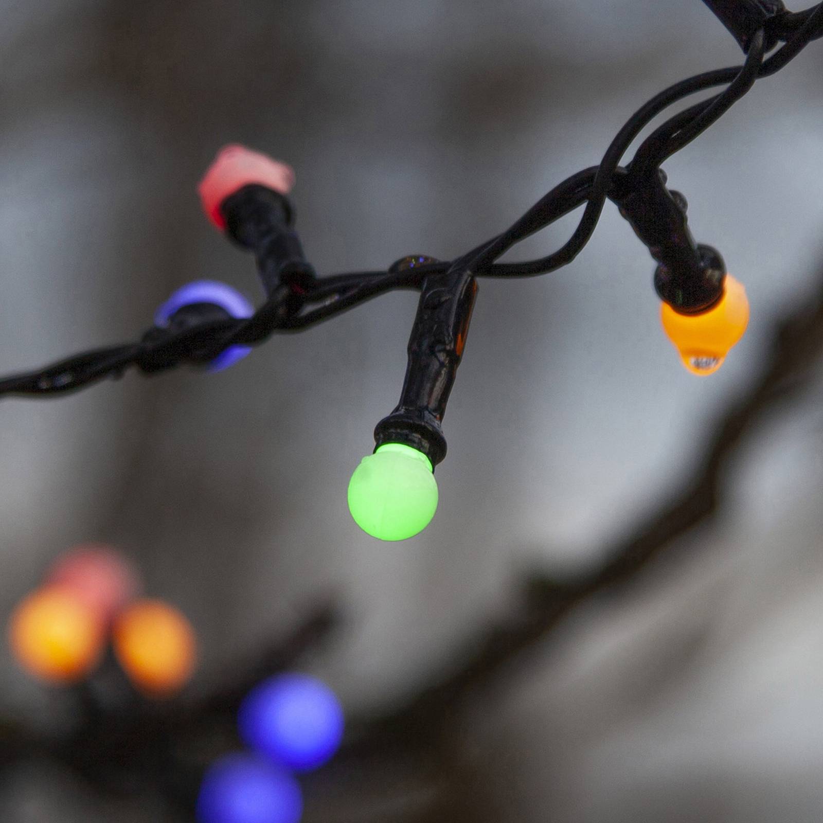 LED-Lichterkette Berry Mini mit Timerfunktion bunt LED-Lichterkette Berry Mini mit Timerfunktion bunt von STAR TRADING