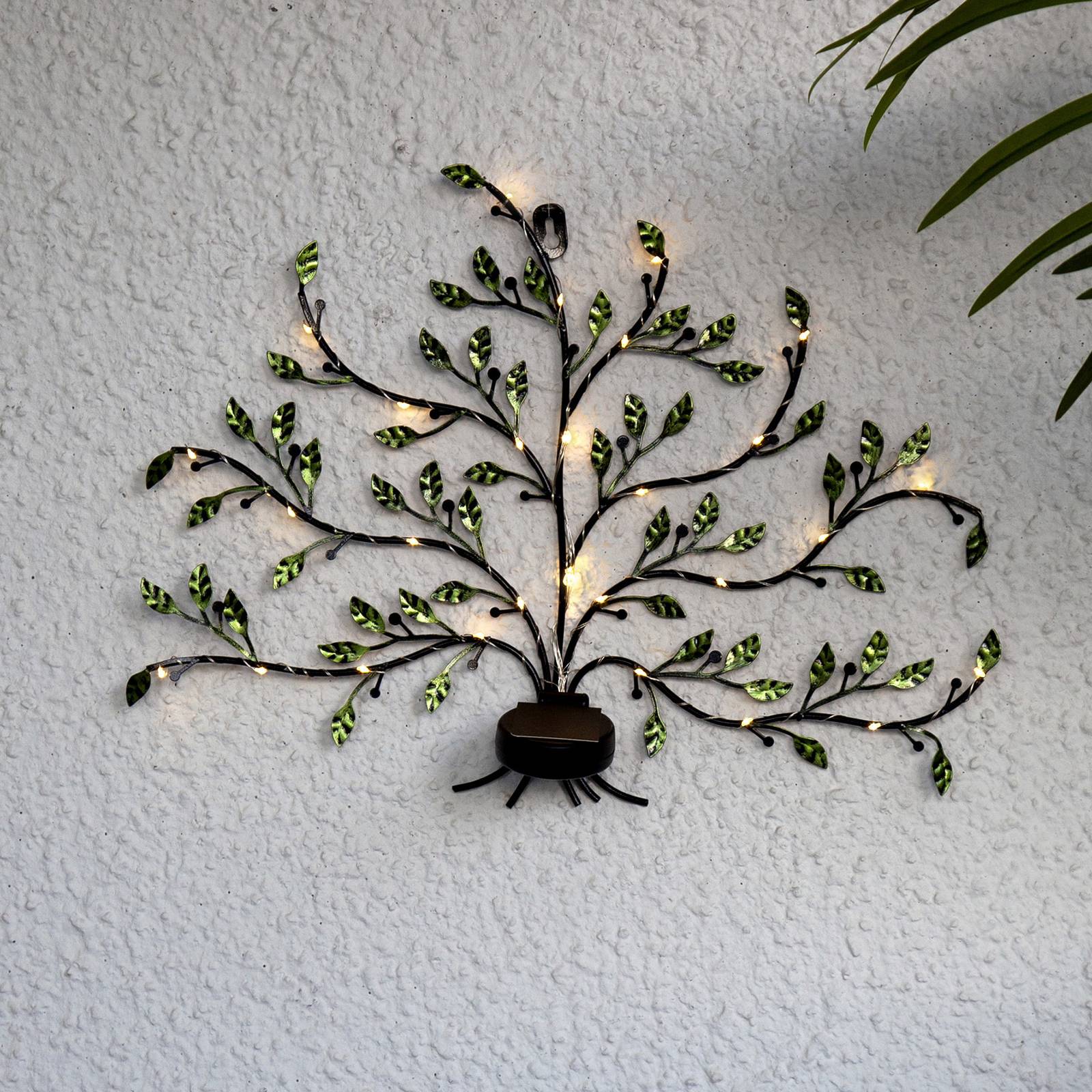 LED-Solarwandleuchte Tree of life von STAR TRADING